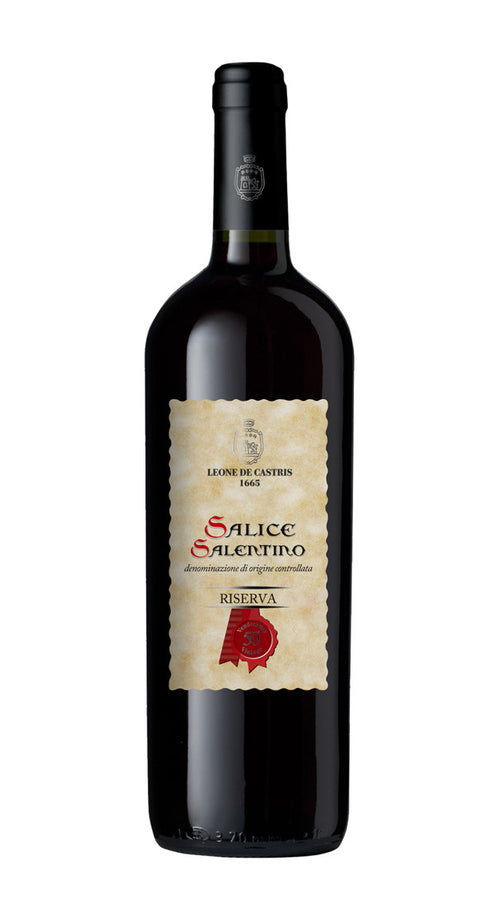 Salice Salentino Riserva '50-¦ Vendemmia' Leone de Castris 2019