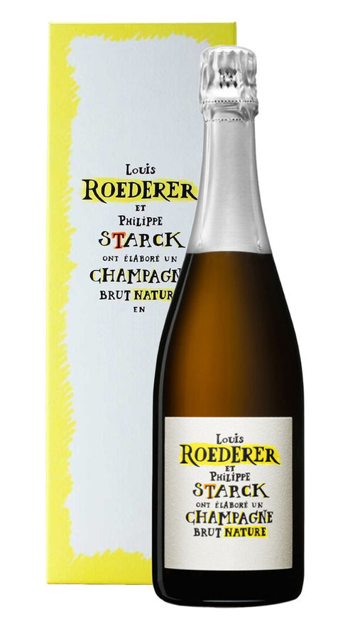 Champagne Brut Nature Louis Roederer & Philippe Starck 2015 (Confezione)