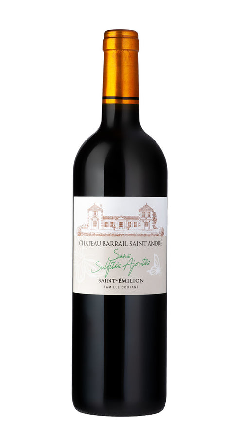 Saint-Emilion 'Sulfite Free' Chateau Barrail Saint Andr+® 2021