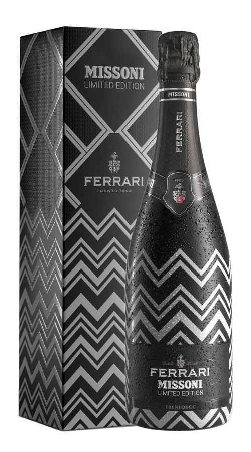 Trento Spumante 'Missoni Black & White Limited Edition' Ferrari