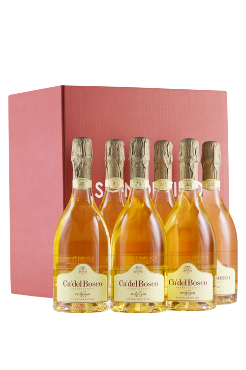 Confezione 6 bottiglie Franciacorta Brut Cuv+®e Prestige Edizione 45