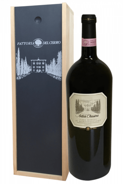 Vino Nobile Di Montepulciano DOCG Antica Chiusina Fattoria Del Cerro 2013 Tenute Del Cerro (Magnum Cassetta in Legno)
