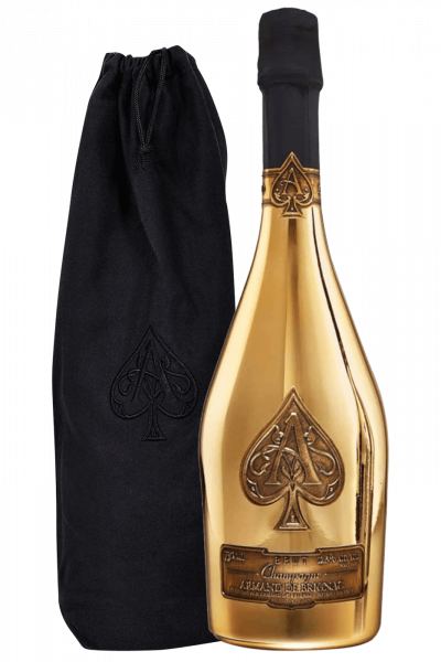 Armand De Brignac Brut Gold 75cl (Velvet Bag)