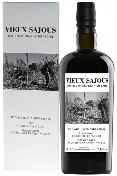 Rum Clairin Vieux Sajous Caroni 5 Y.O. 2017 70cl (Astucciato)