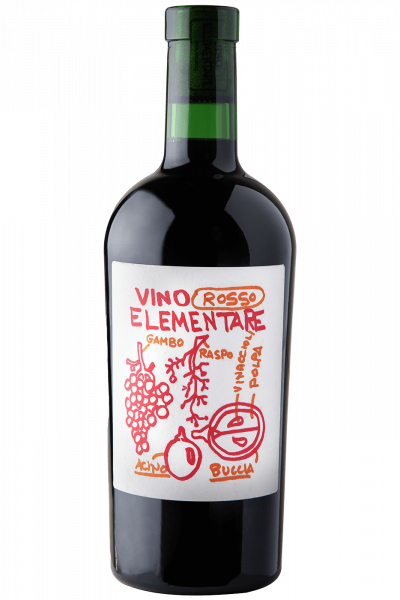 Vino Elementare Rosso Cesanese Biologico 2021 1Litro