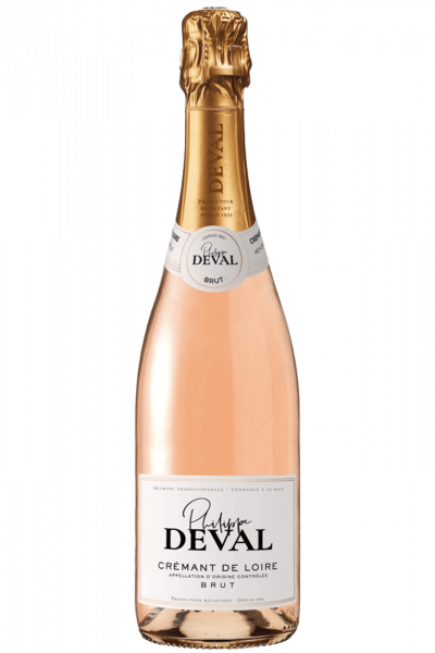 Crémant De Loire AOC Brut Rosé Philippe Deval
