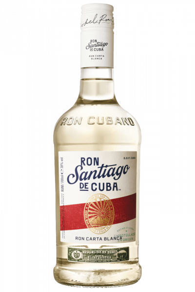 Rum Santiago De Cuba Carta Blanca 70cl