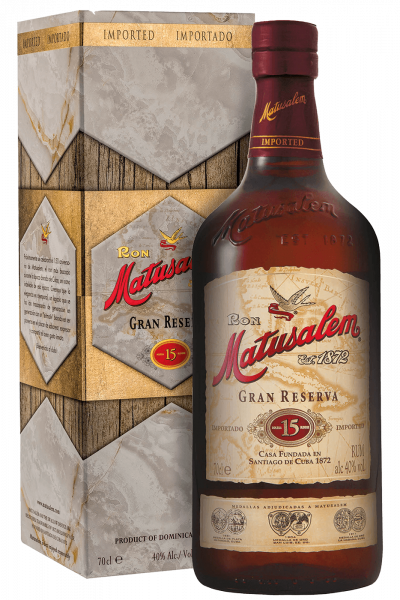 Rum Gran Reserva 15 Anni Matusalem 70cl (Astucciato)