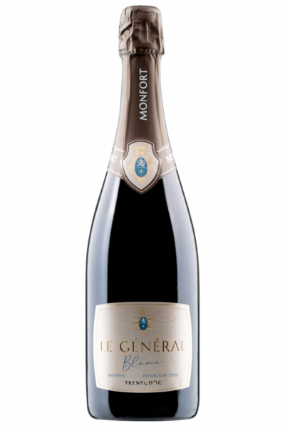 Trentodoc Riserva Dosaggio Zero Le Général Blanc 2015 Monfort