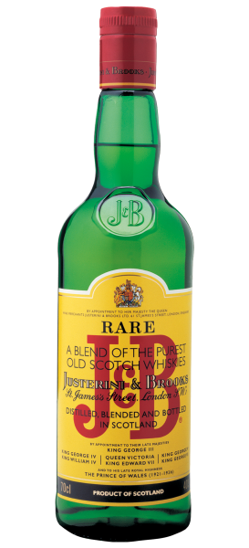 J&B Rare Blended Scotch Whisky 1Litro