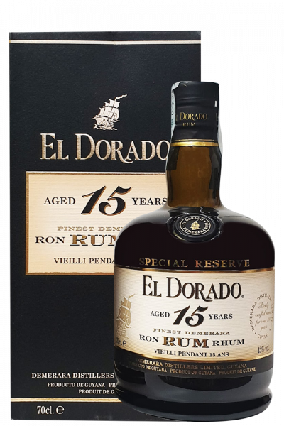Rum 15 Anni Special Reserve El Dorado 70cl (Astucciato)