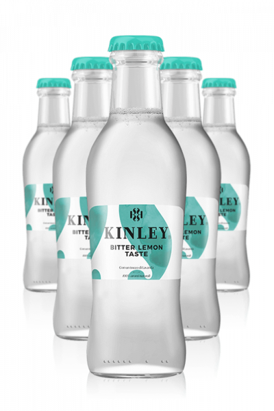 Kinley Bitter Lemon Cassa da 24 bottiglie x 20cl