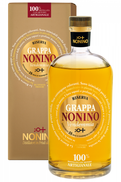 Grappa Artigianale Nonino Vendemmia Riserva 70cl (Astucciato)