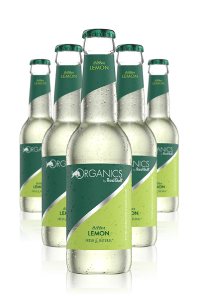 Organics By Red Bull Bitter Lemon Cassa da 24 Bottiglie x 25cl