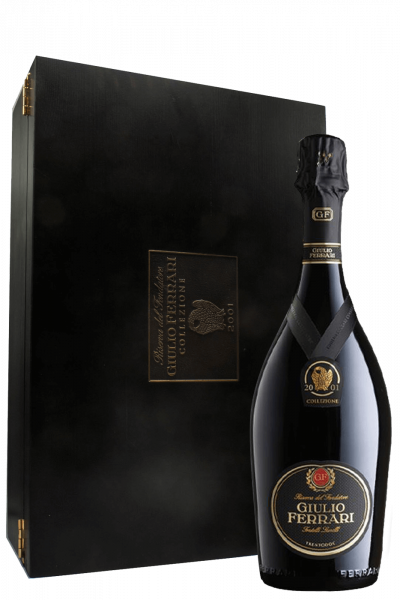 Trentodoc Brut Giulio Ferrari Collezione 2001 Ferrari (Cassetta in Legno)