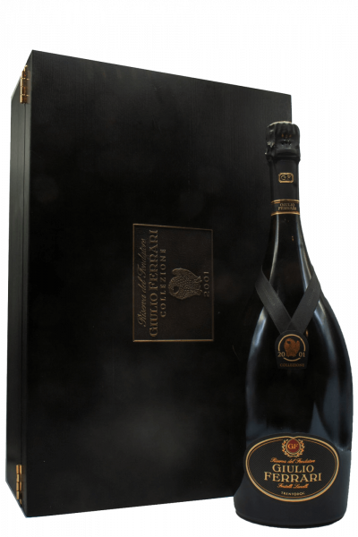 Trentodoc Brut Giulio Ferrari Collezione 2001 Ferrari (Magnum Cassetta in Legno)