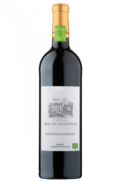 Bordeaux Sup+®rieur AOC 2021 Bio Ch+óteau Roc De Villepreux