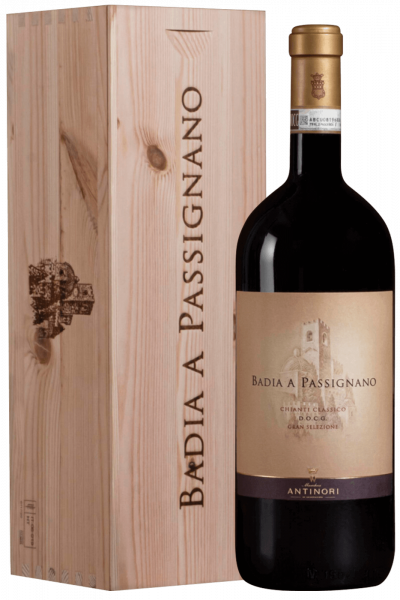 Chianti Classico DOCG Gran Selezione Badia A Passignano 2013 Antinori (Doppio Magnum Cassetta In Legno)