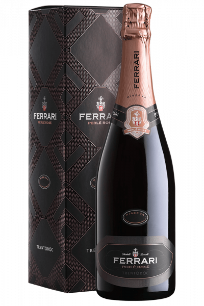 Trentodoc Brut Perlé Rosé Riserva 2017 Ferrari (Astucciato)