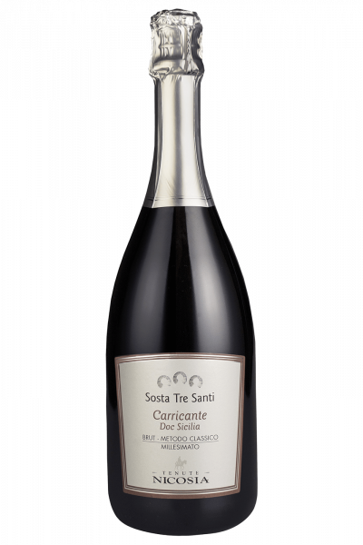 Sicilia DOC Metodo Classico Brut Carricante Sosta Tre Santi 2019 Nicosia