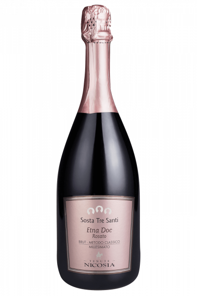 Etna DOC Metodo Classico Rosé Brut Sosta Tre Santi 2020 Nicosia