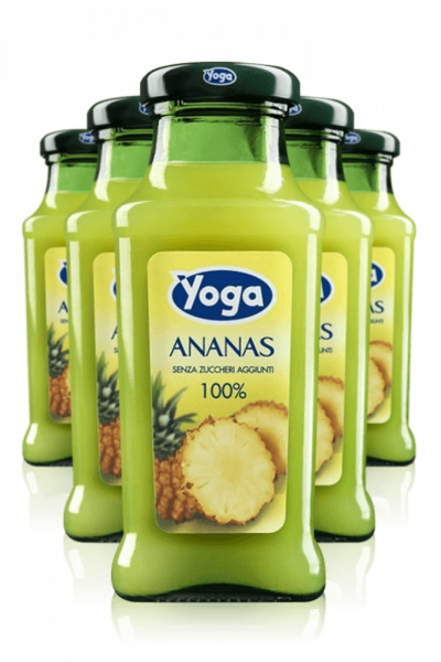 Yoga Magic Ananas Cassa Da 24 Bottiglie x 20cl