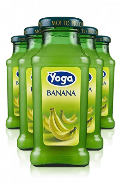 Yoga Magic Banana Cassa Da 24 Bottiglie x 20cl