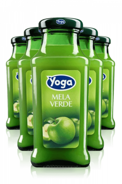 Yoga Magic Mela Verde Cassa Da 24 Bottiglie x 20cl