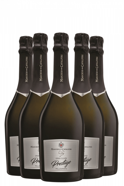 6 Bottiglie Gran Cuvée Prestige Extra Dry Millesimato 2023 Maschio Dei Cavalieri