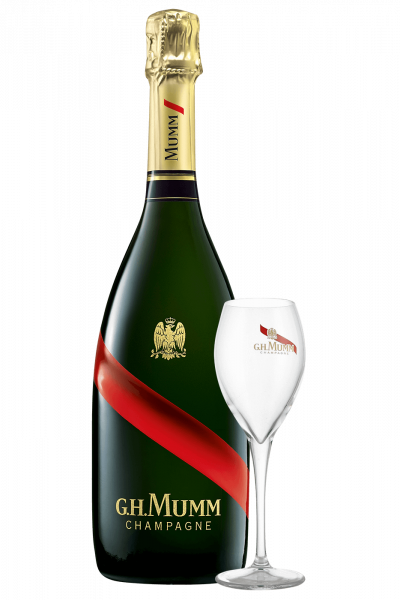 Champagne Grand Cordon Brut Mumm (Magnum) + OMAGGIO 2 Calici Mumm
