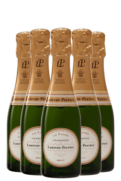 6 Bottiglie Mini Laurent-Perrier La Cuv+®e Brut 20cl
