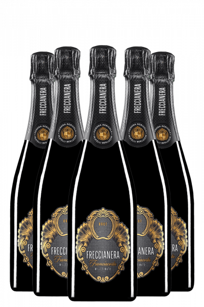 6 Bottiglie Franciacorta DOCG Freccianera Brut 2019 Fratelli Berlucchi