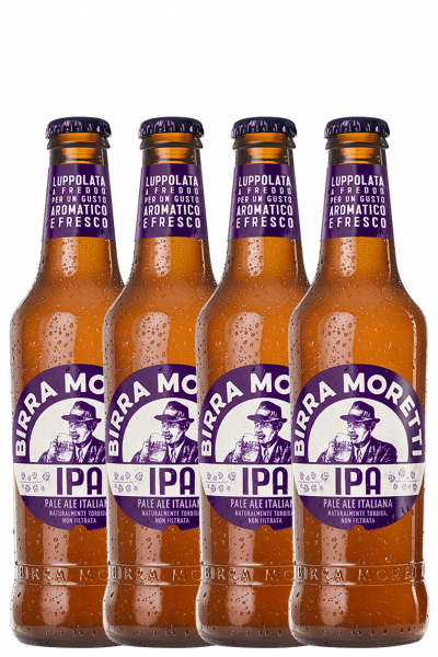Birra Moretti Ipa da 3 Bottiglie x 33cl