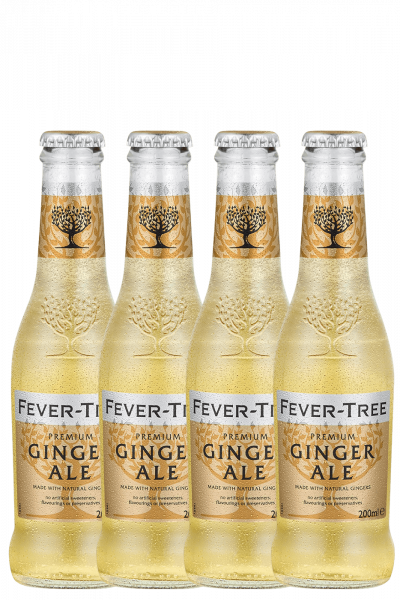 Fever Tree Ginger Ale da 4 bottiglie x 20cl