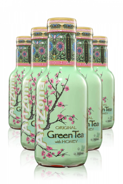 Tè Verde Con Miele AriZona Cassa da 6 bottiglie x 50cl
