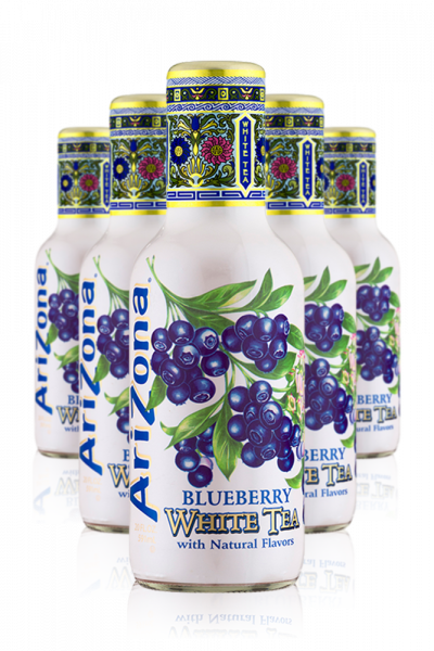 Tè Bianco Con Mirtilli AriZona Cassa da 6 bottiglie x 50cl