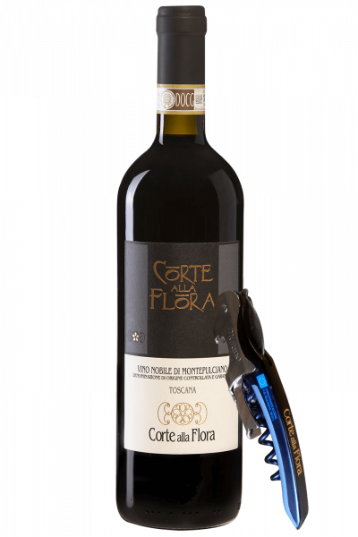 Vino Nobile Di Montepulciano DOCG 2016 Corte Alla Flora + OMAGGIO 1 cavatappi Corte Alla Flora
