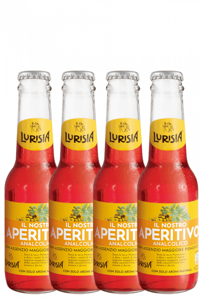 Aperitivo Analcolico Con Assenzio Lurisia da 4 bottiglie x 15cl