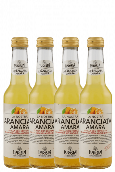 Aranciata Amara Lurisia da 4 bottiglie x 275ml