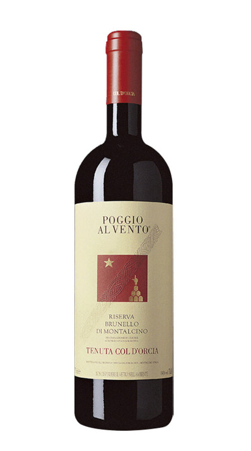 Brunello di Montalcino 'Poggio al Vento' Col d'Orcia 2015