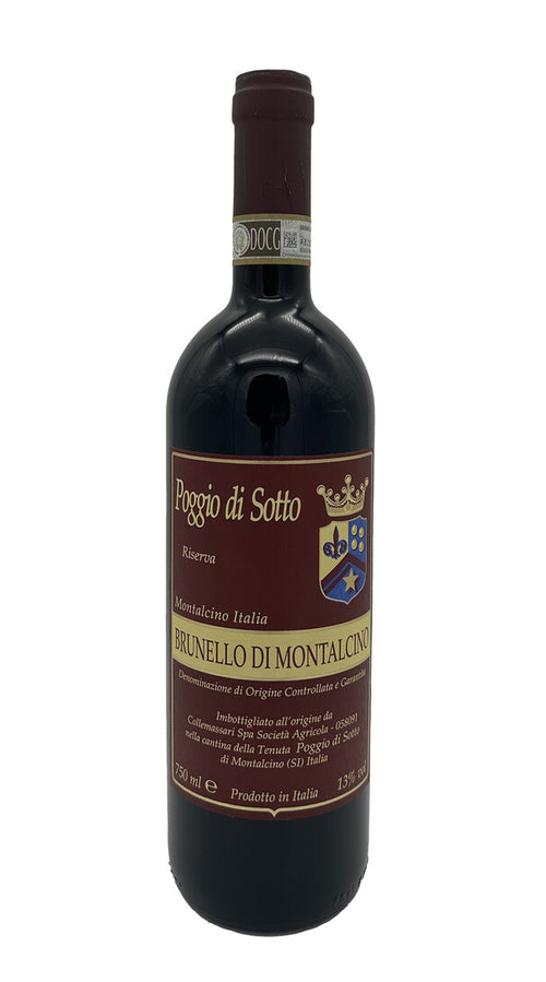 Brunello di Montalcino Riserva Poggio di Sotto 2018