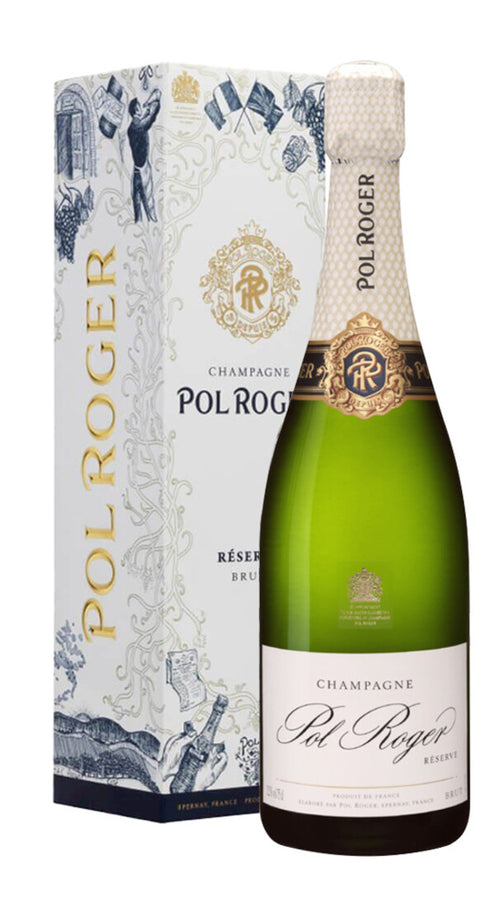 Champagne Brut Reserve Pol Roger (Confezione)