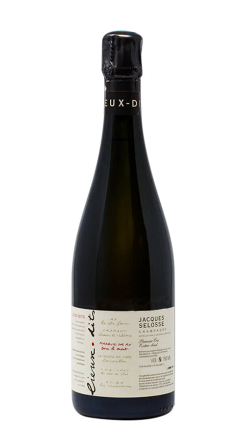 Champagne Extra Brut Premier Cru 'Mareuil Sur Ay Sous le Mont' Jacques Selosse