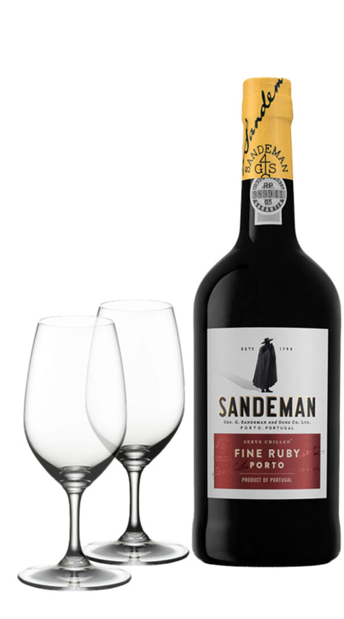 Porto Ruby Sandeman Riedel Glass Set