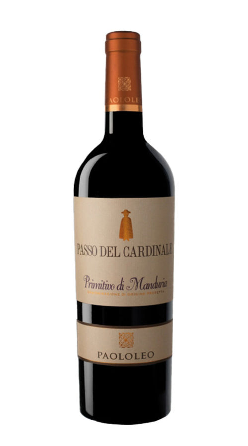 Primitivo di Manduria 'Passo del Cardinale' Paolo Leo 2022