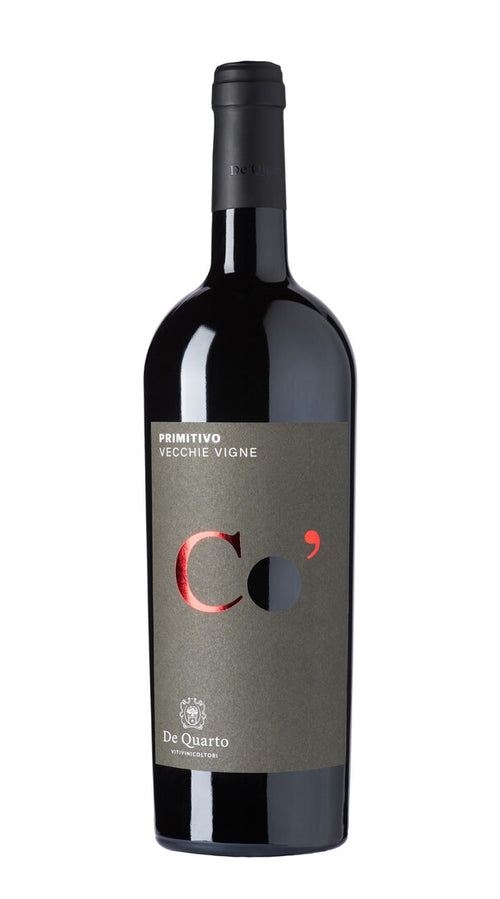 Primitivo di Manduria Riserva Vecchie Vigne 'Co' De Quarto 2018