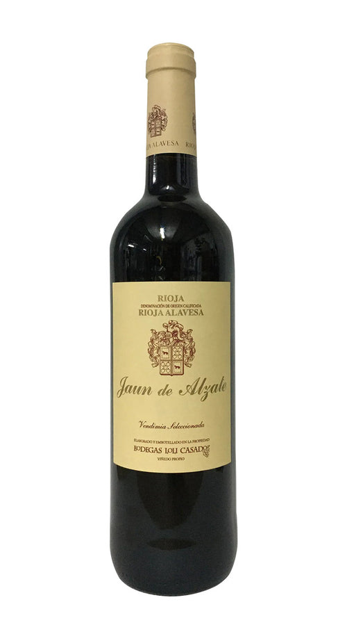 Rioja Jaun de Alzate Vendimia Seleccionada Bodegas Loli Casado 2020