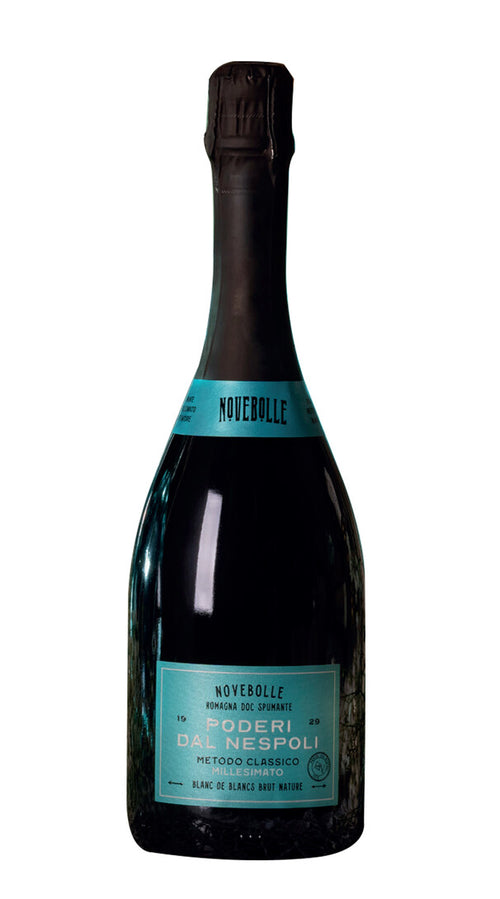 Spumante Metodo Classico Brut Nature Blanc de Blancs 'Novebolle' Poderi dal Nespoli 2019